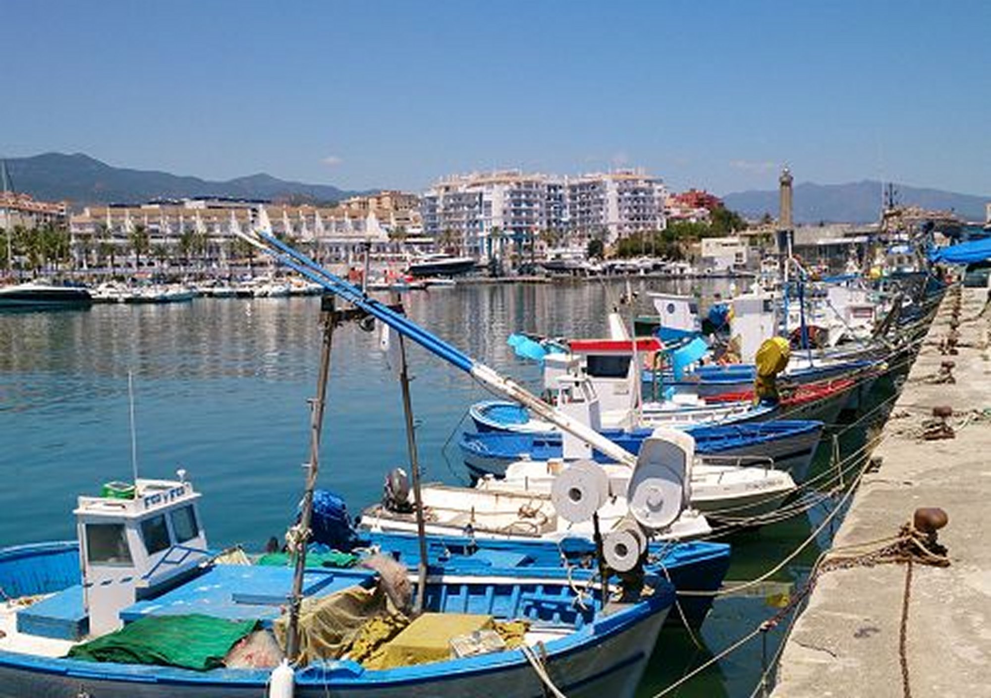rutas Marinero en tierra en el Puerto de Estepona